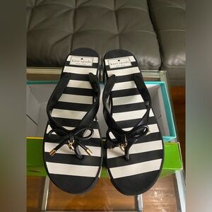 Kate Spade ♠️ Rhett Wedge Flip Flop Sandals, Asking $39